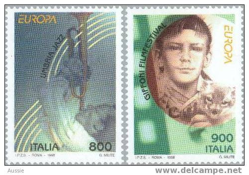 Cept 1998 Italie Italia Yvertn° 2290-91 *** MNH Festivals Nationaux - 1998