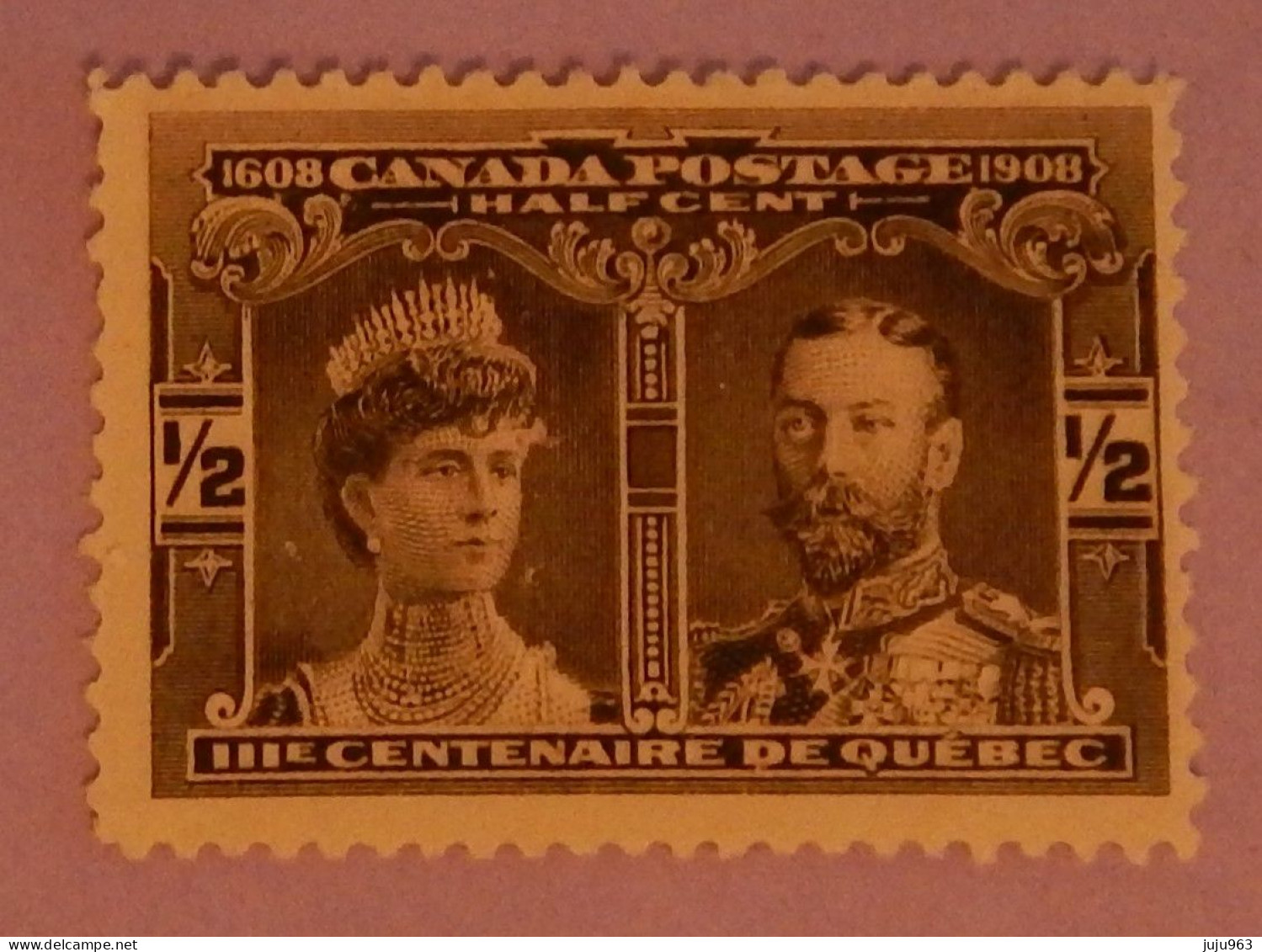 CANADA YT 85 NEUF(*)MNG "PRINCESSE ET PRINCE DE GALLES" ANNÉE 1908 - Neufs