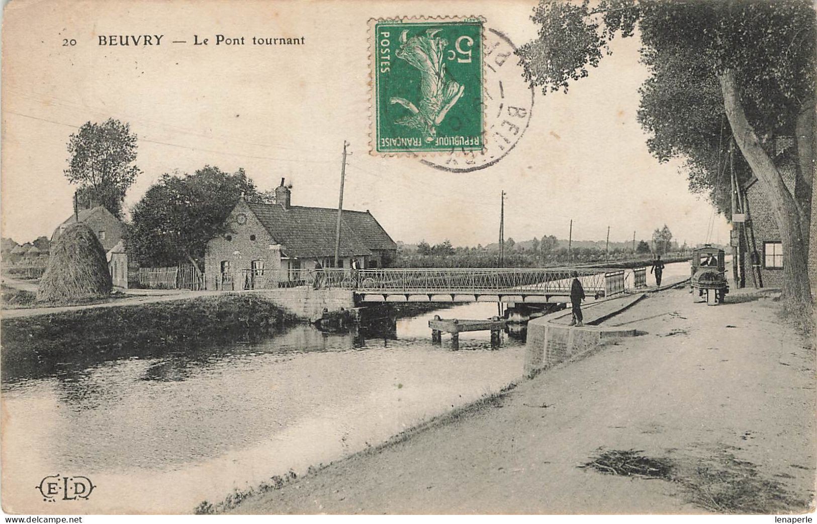 D2922 Beuvry Le Pont Tournant - Beuvry