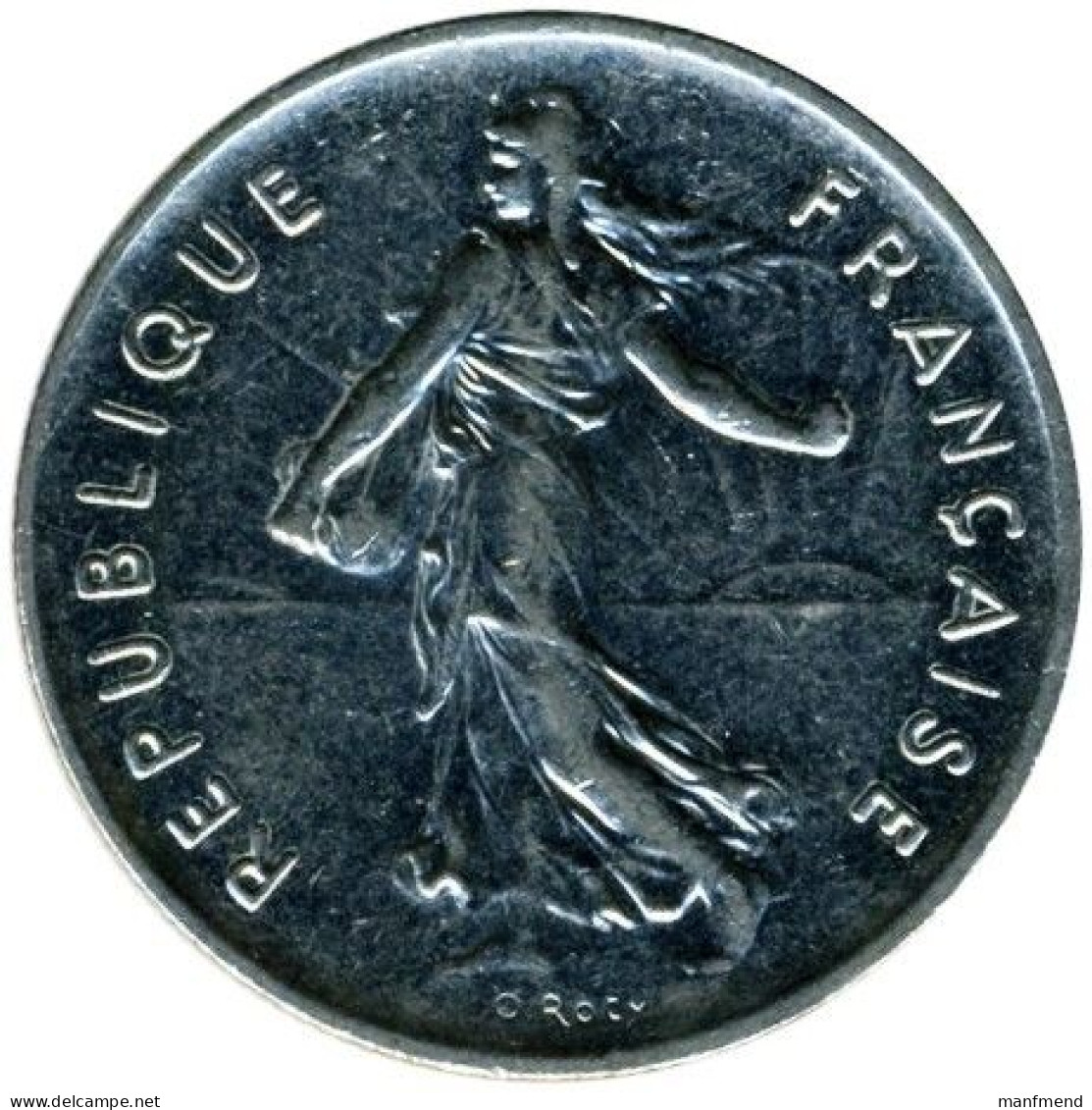 France - 1993 - KM 926a - 5 Francs - XF - 5 Francs