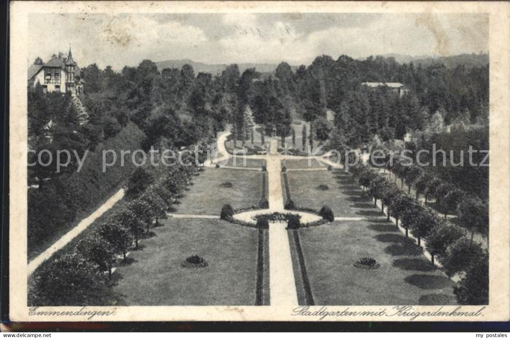 41787424 Emmendingen Stadtgarten Mit Kriegerdenkmal Emmendingen - Emmendingen