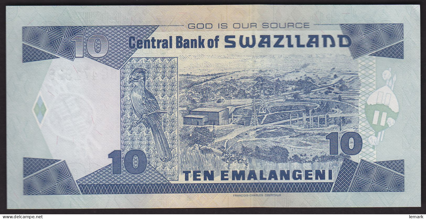 Swaziland 10 Emalangeni 2006 P29c UNC - Swaziland