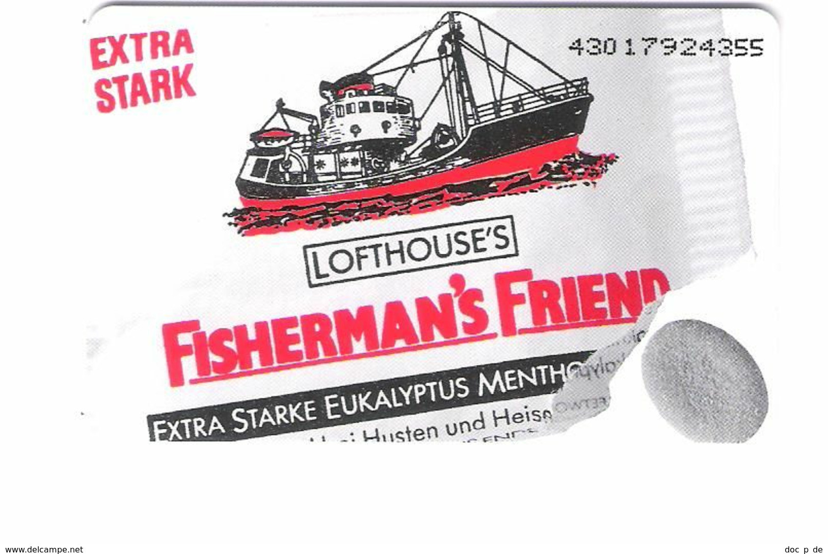 Deutschland - K 785  01/93 - Fisherman`s Friend - Ship - 3.000 Ex. - K-Series: Kundenserie