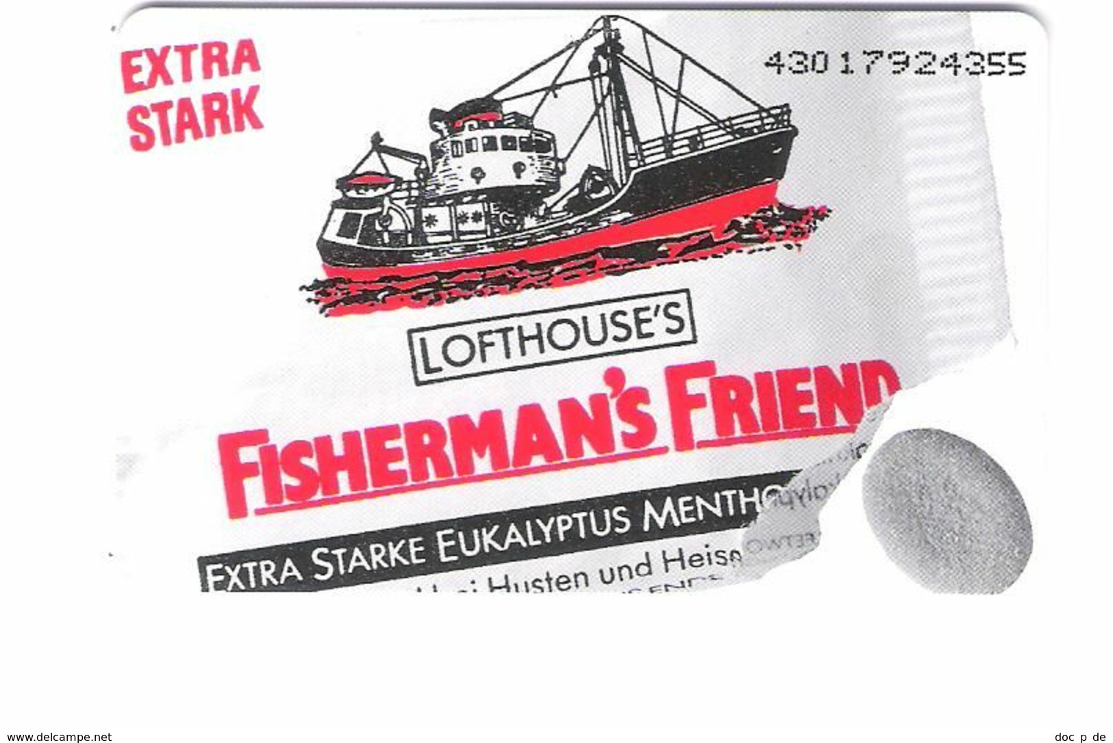 Deutschland - K 785  01/93 - Fisherman`s Friend - Ship - 3.000 Ex. - K-Serie : Serie Clienti