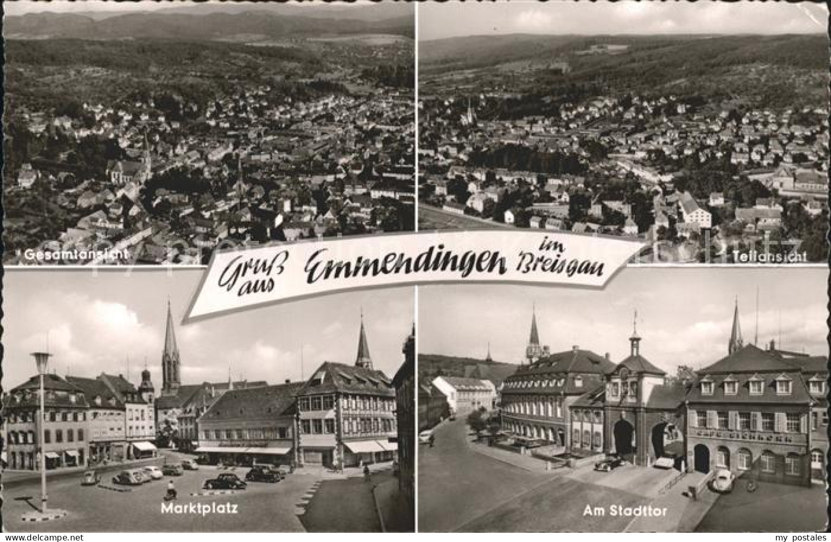 41787174 Emmendingen Totaoe Stadttor Marktplatz Emmendingen - Emmendingen