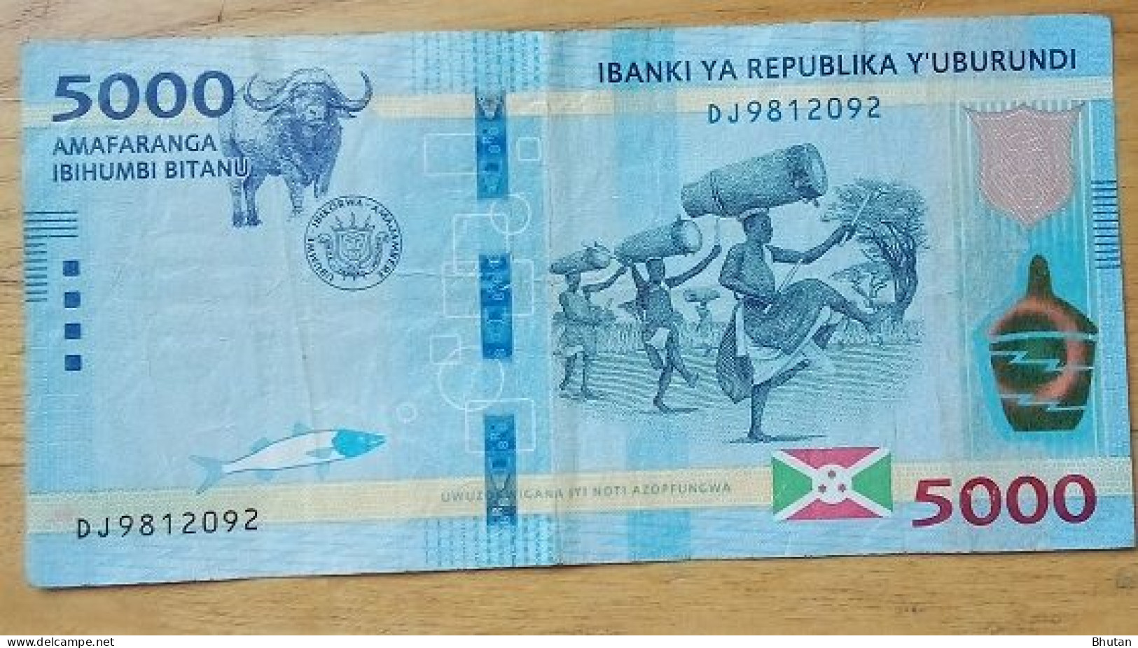 Burundi - 5000 Burundi Francs - Other - Africa