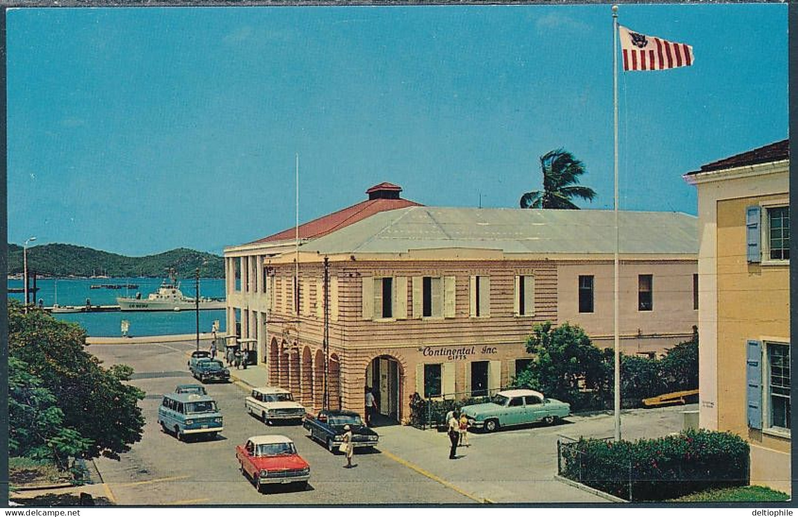 St. Thomas, Looking Towards The Waterfront From Main St. And The Square - Isole Vergini Americane