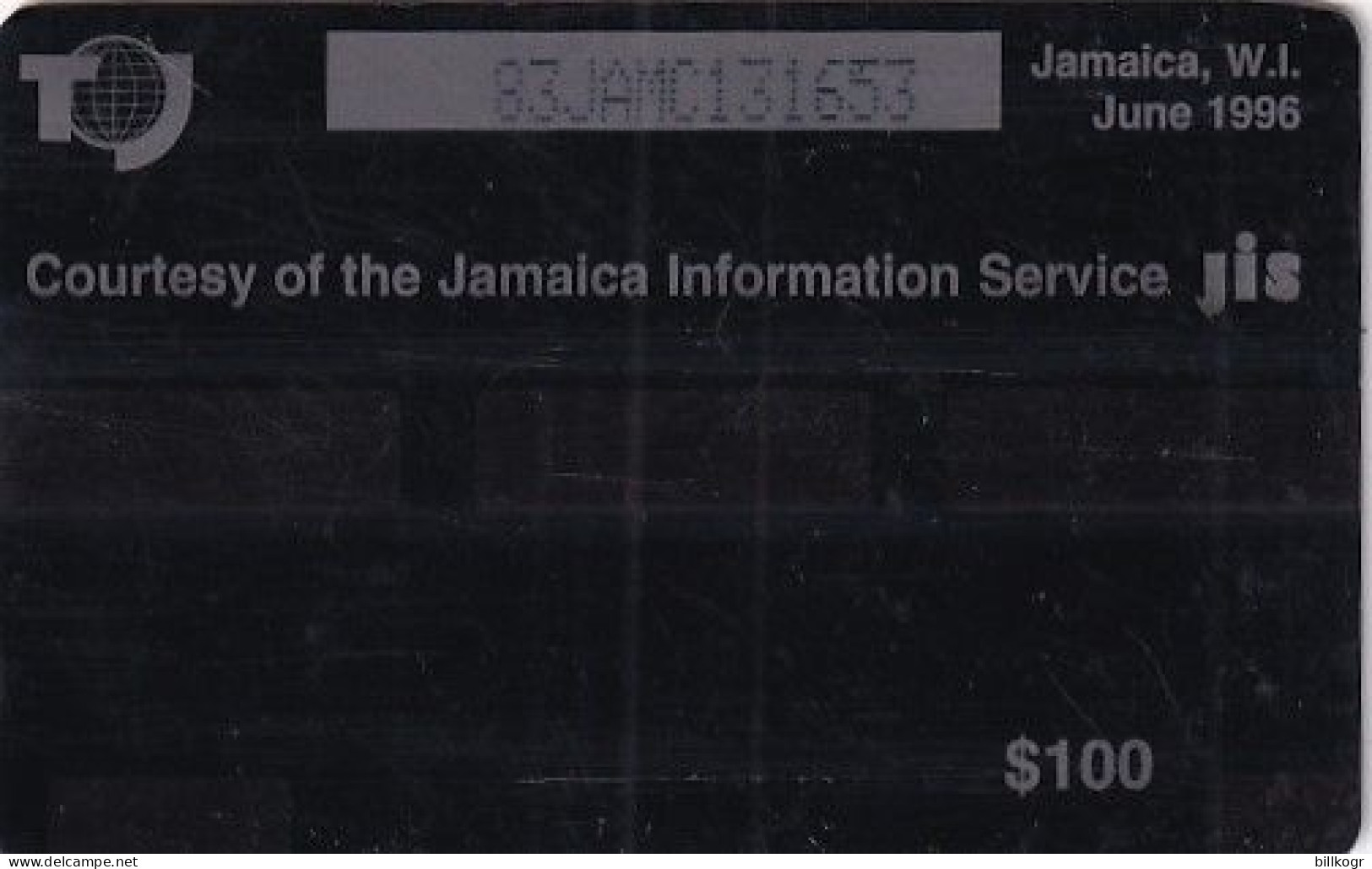 JAMAICA(GPT) - The Jamaican National Tree/The Blue Mahoe, CN : 83JAMC, Used - Jamaica