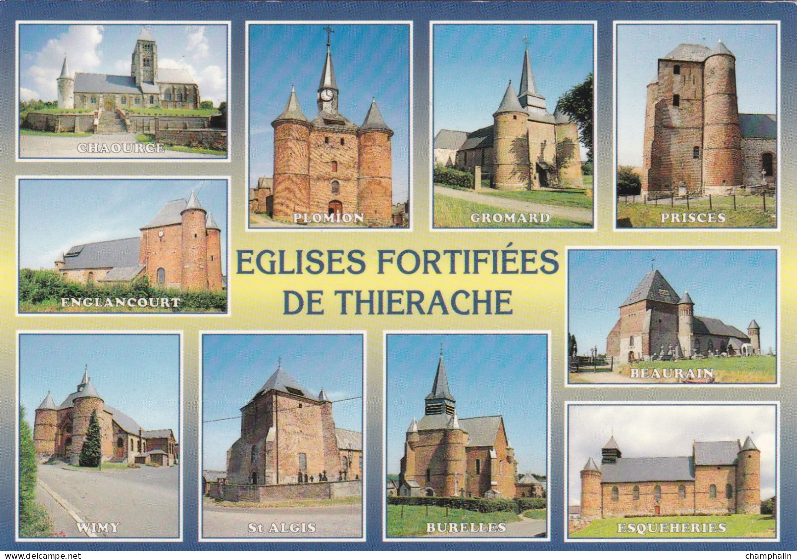 Eglises Fortifiées De Thiérache - Vues Diverses - Picardie
