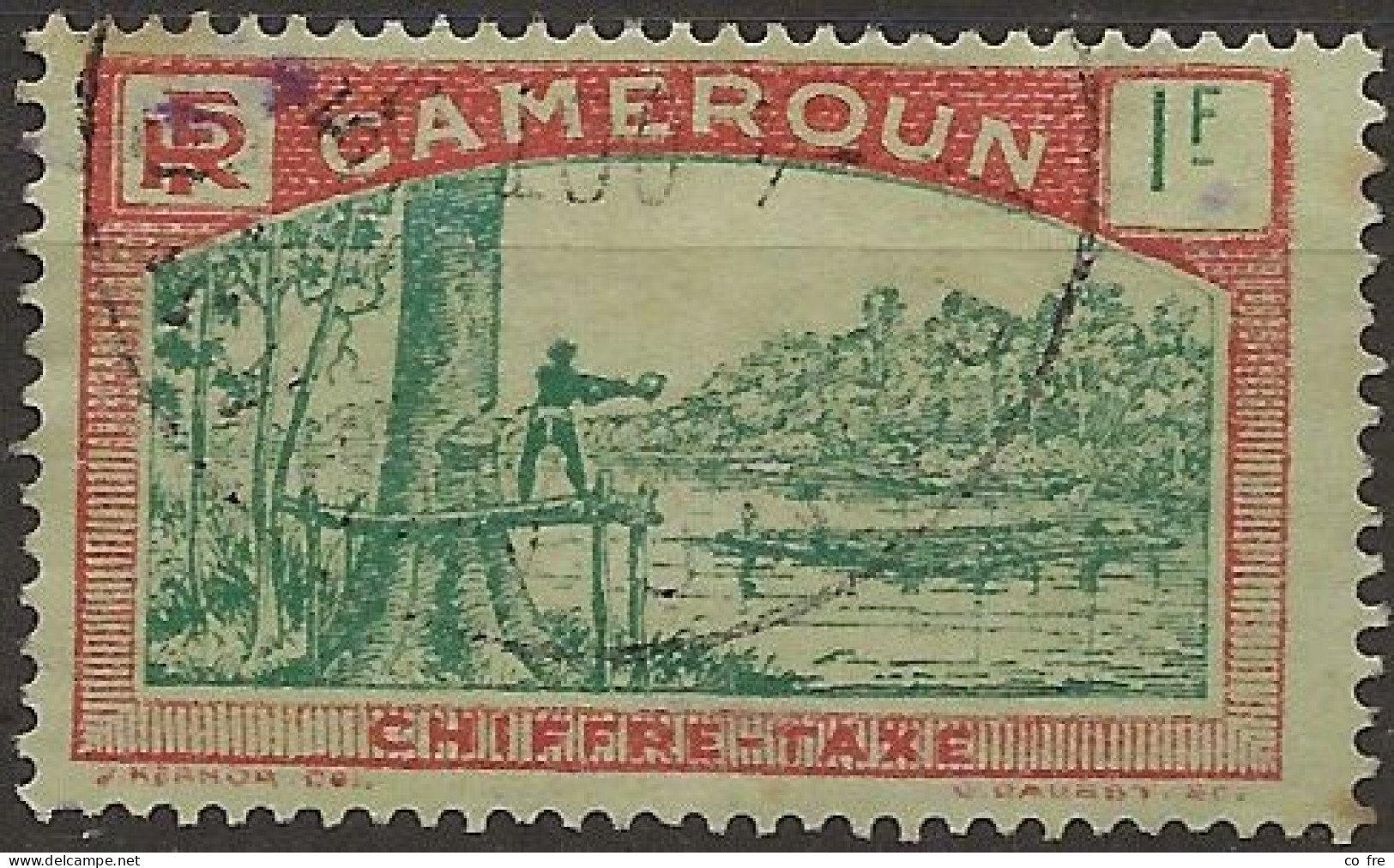 Cameroun, Timbre Taxe N°11 (ref.2) - Usati