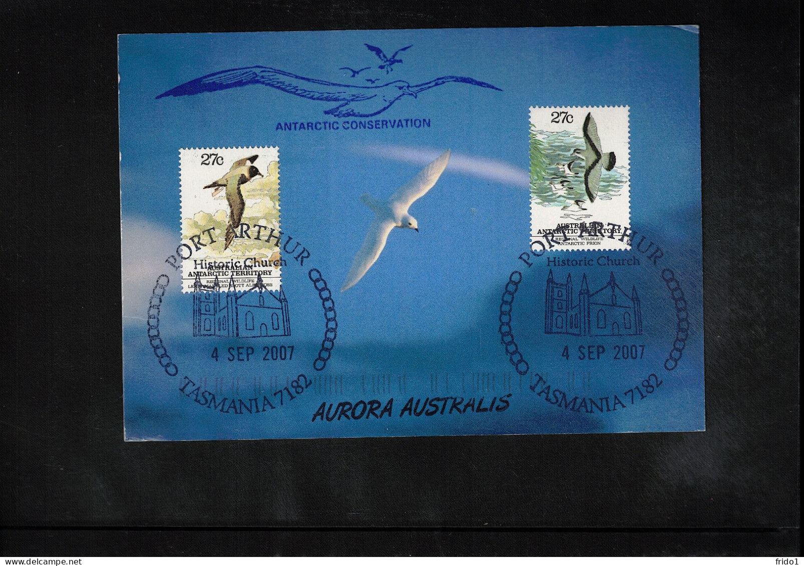 Australia 2007 Port Arthur Historic Church Interesting Postcard - Lettres & Documents