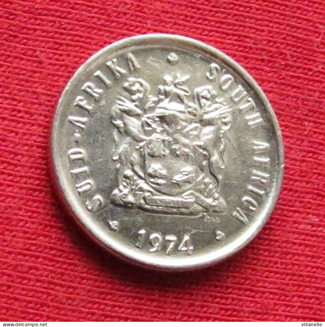 South Africa 5 Cents 1974 KM# 84 *V1T  Bird  Africa Do Sul RSA Afrique Do Sud Afrika - Afrique Du Sud
