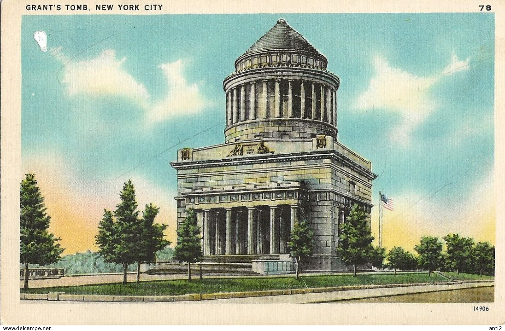 USA   Grant's Tomb, New York City   Unused Card   No 78 - Autres Monuments, édifices