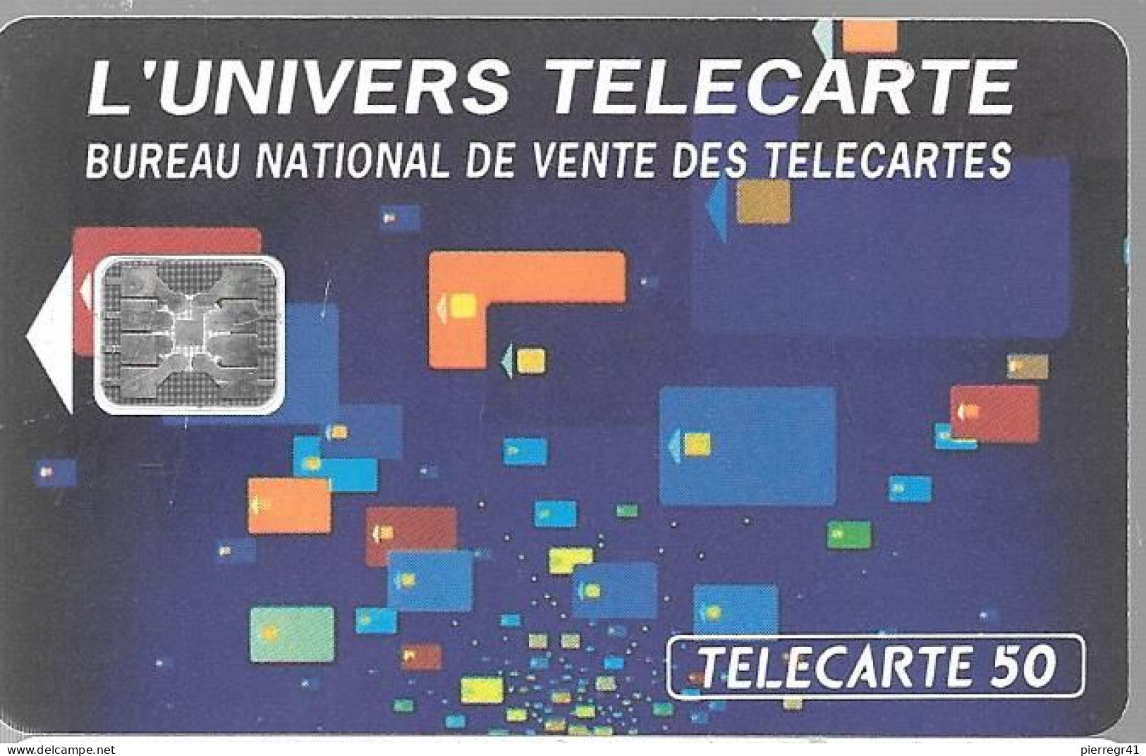 CARTE-PUBLIC-F352.528-50U-SC5-05/93-UNIVERS TELECARTE-V°5GE 45510-0 Env-UTILISE-T B E- - 1993