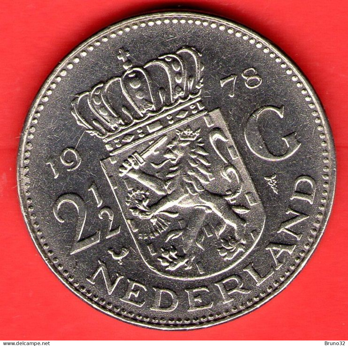 Paesi Bassi - Nederland - Pays Bas - 1978 - 2 1/2 Gulden - SPL/XF - Come Da Foto - 1948-1980 : Juliana