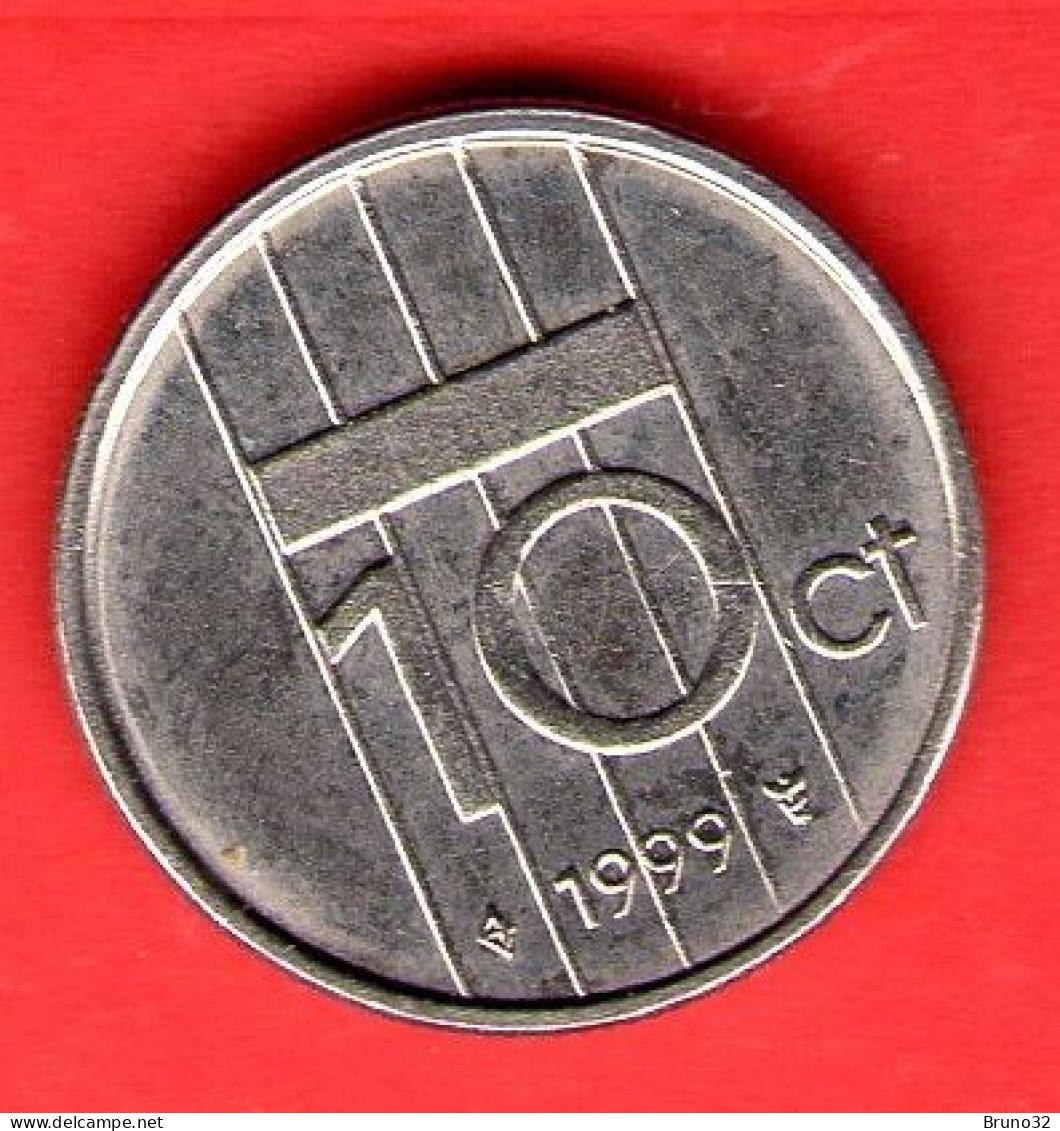 Paesi Bassi - Nederland - Pays Bas - 1999 - 10 Cents - QFDC/aUNC - Come Da Foto - 1980-2001 : Beatrix