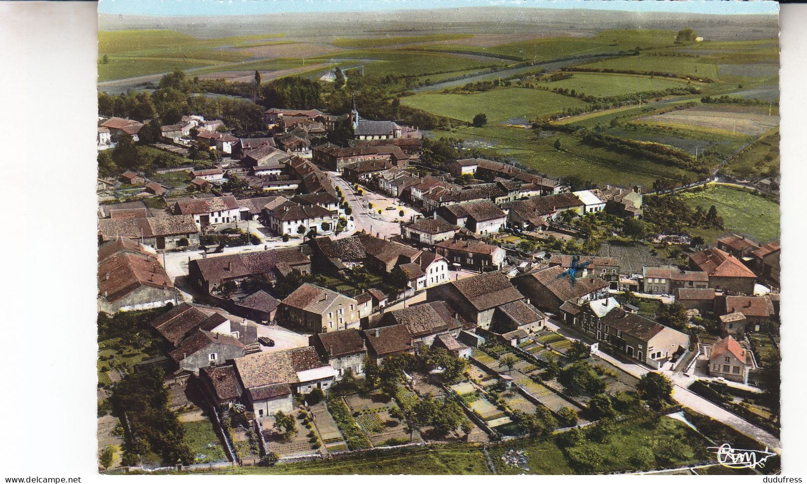 CHAMBLEY  VUE AERIENNE - Chambley Bussieres