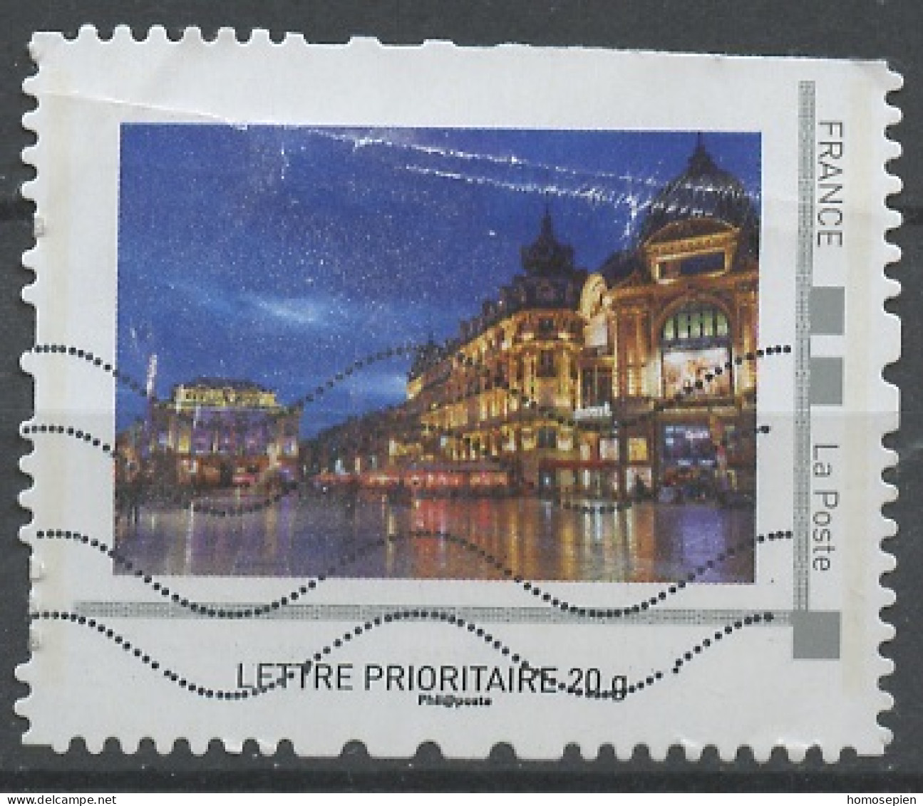 France - Frankreich Timbre Personnalisé 2008 Y&T N°IDT07-033 - Michel N°BS(?) (o) - Montpellier - Used Stamps