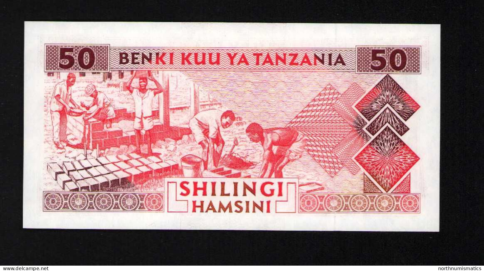 Tanzania 50 Shiling Unc - Tansania