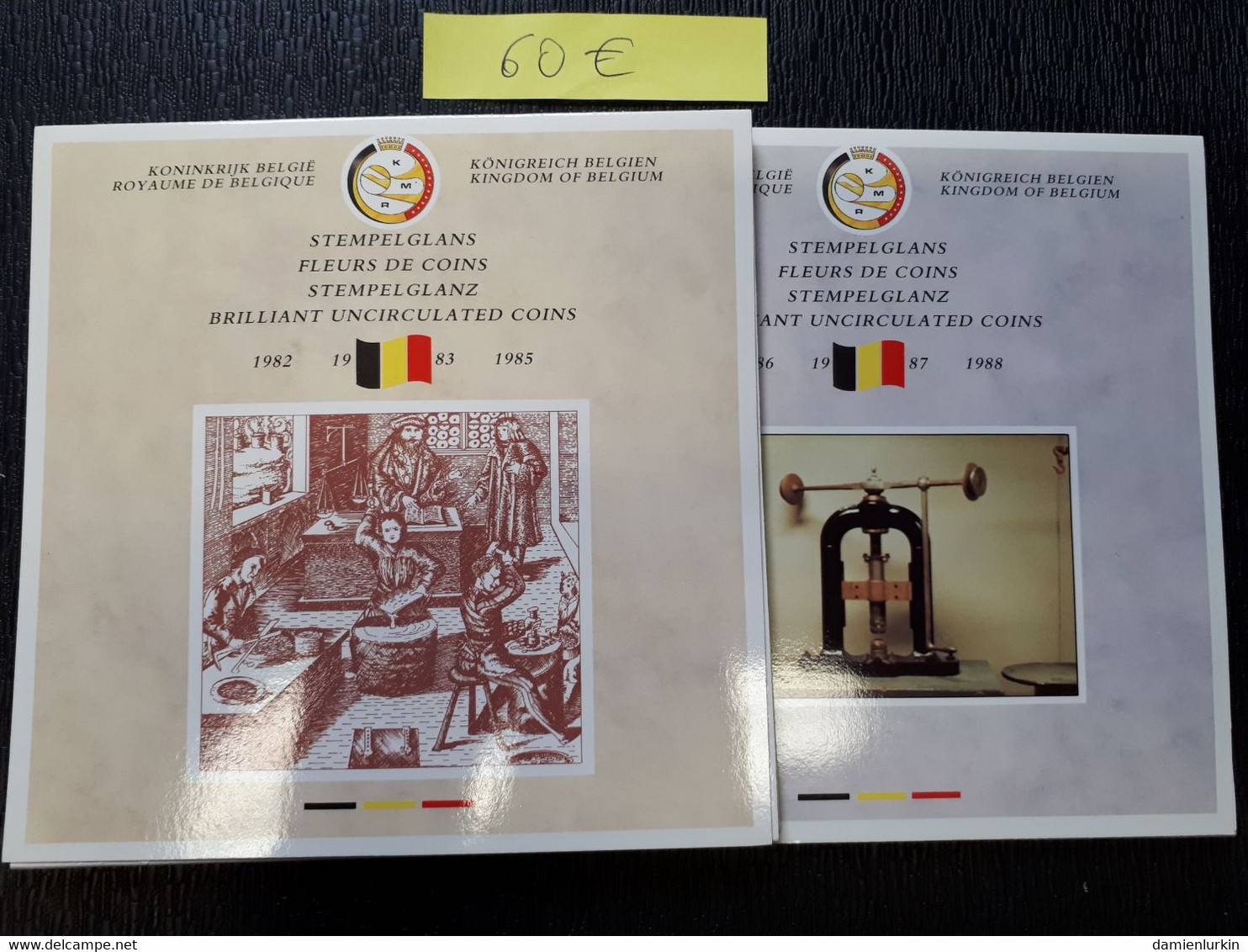 BELGIQUE SET FDC 1982-1988 ---PROMO 45€ AU LIEU DE 60€ EN ACHAT IMMEDIAT - FDC, BU, Proofs & Presentation Cases