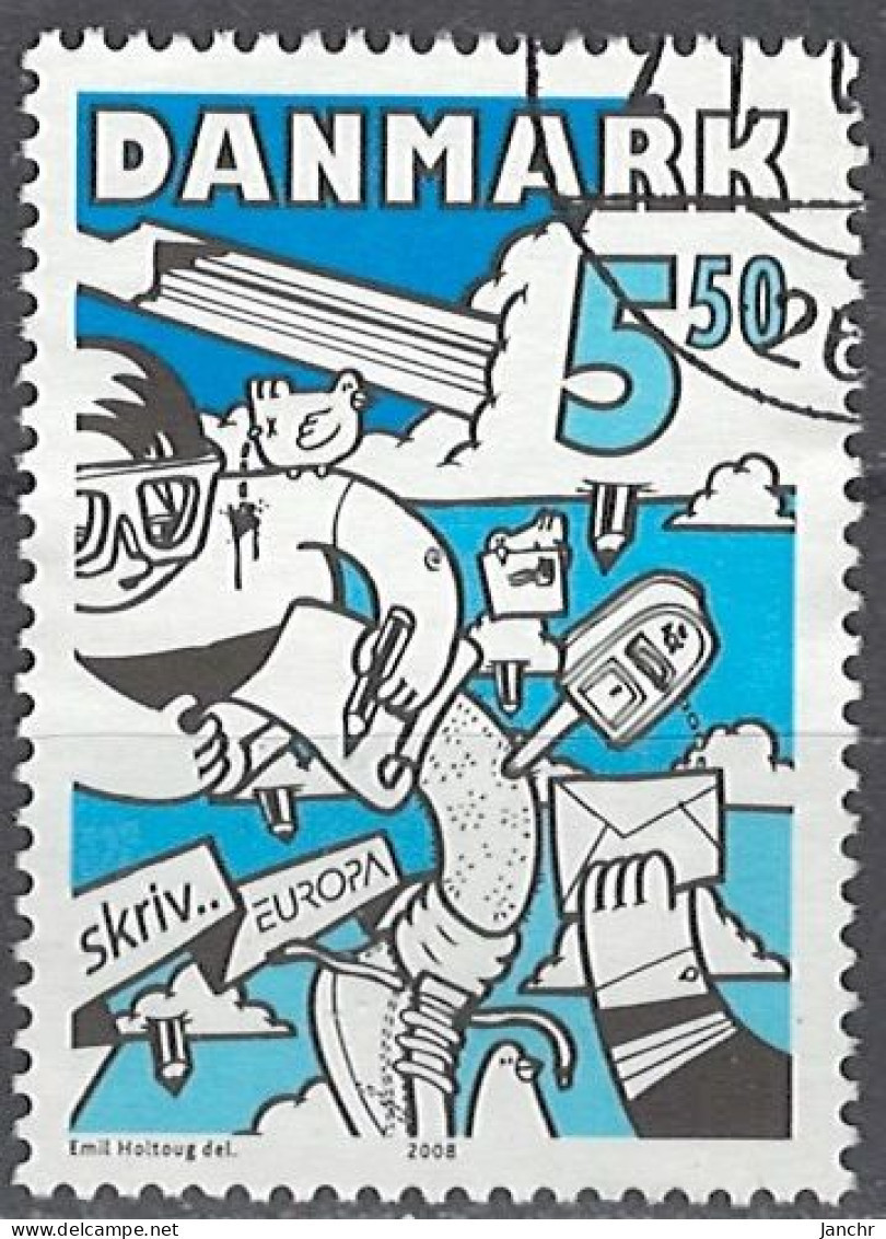 Denmark 2008. Mi.Nr. 1501, Used O - Used Stamps