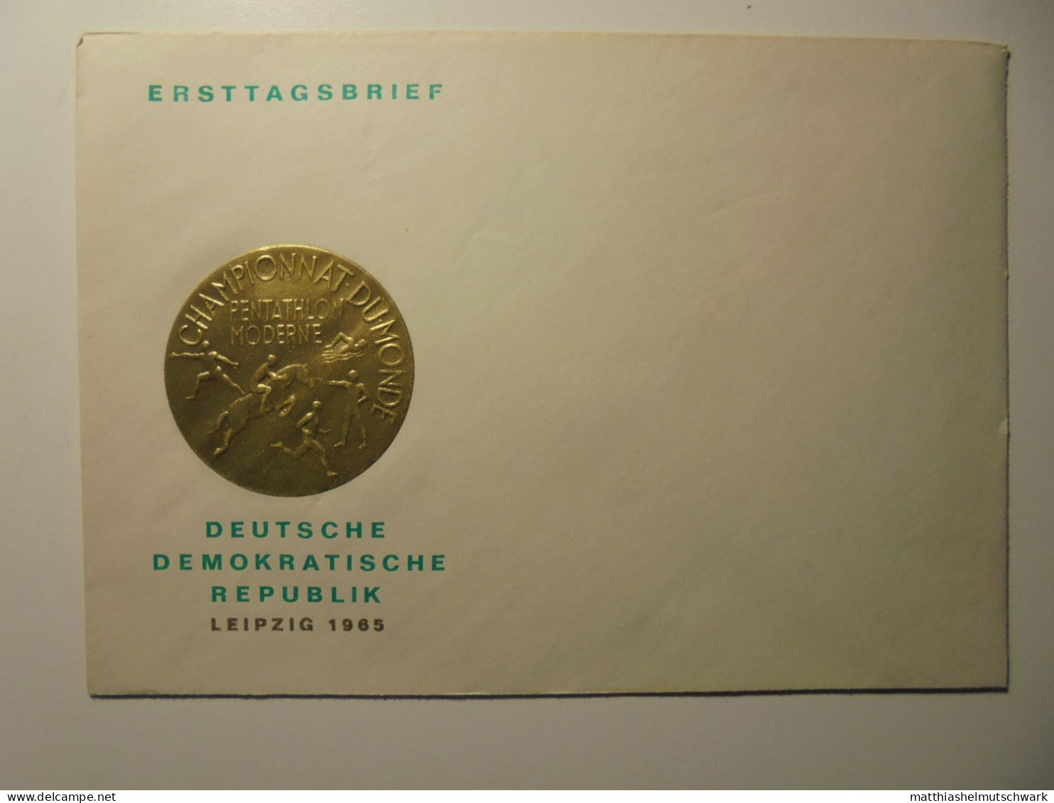 Von Der Deutschen Post Der DDR Wurden Anlassabhängige, Bedruckte Ersttagsbriefkuverts Vertrieben. Sie K - 1950-1970