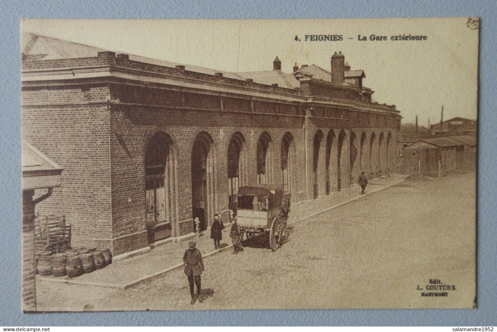 CPA - Feignies - La Gare Extérieure - Non Circulée - Feignies