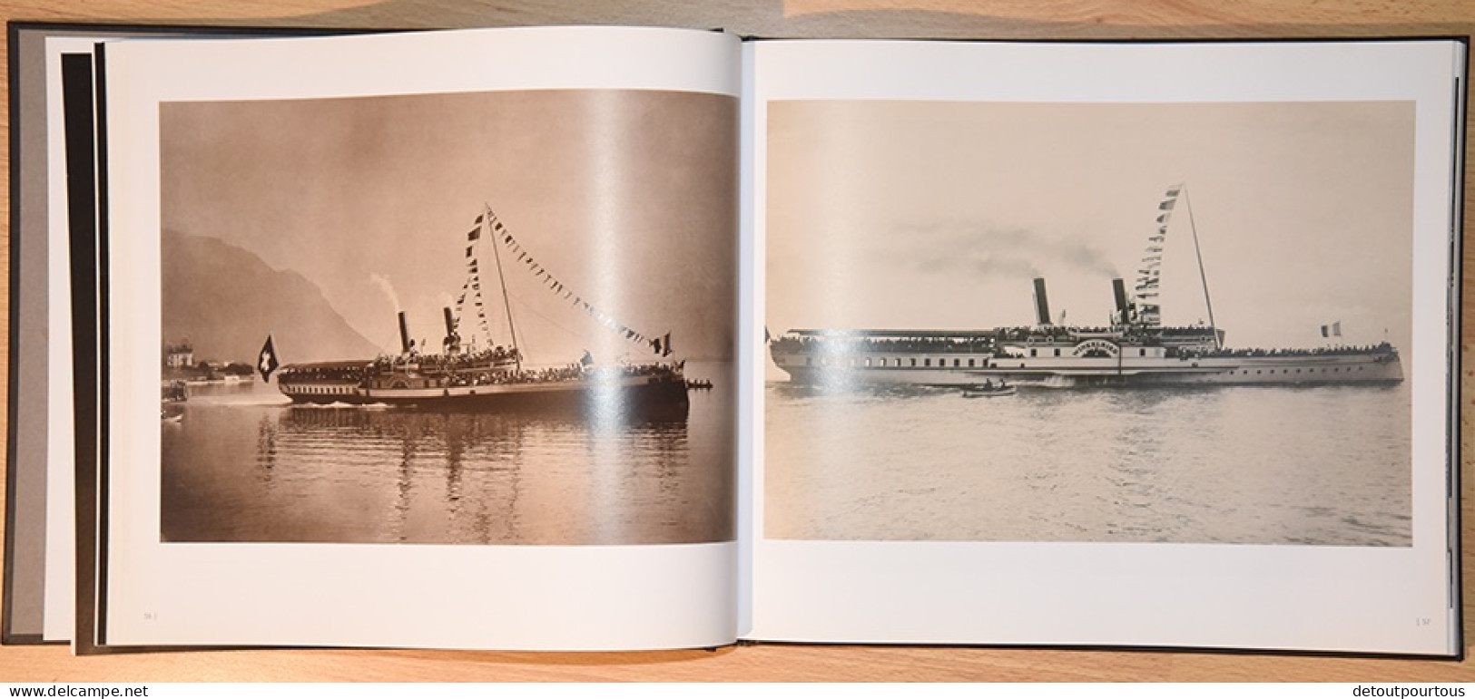 Livre L'age D'Or De La Navigation à Vapeur Sur Le Lac Léman 1841 1941 Bateaux Schiff Ship - Boats