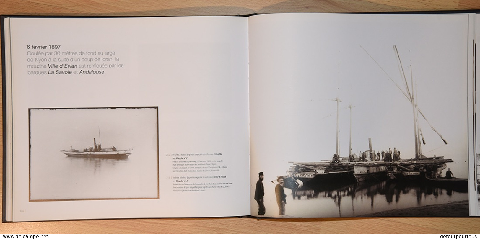 Livre L'age D'Or De La Navigation à Vapeur Sur Le Lac Léman 1841 1941 Bateaux Schiff Ship - Bateau