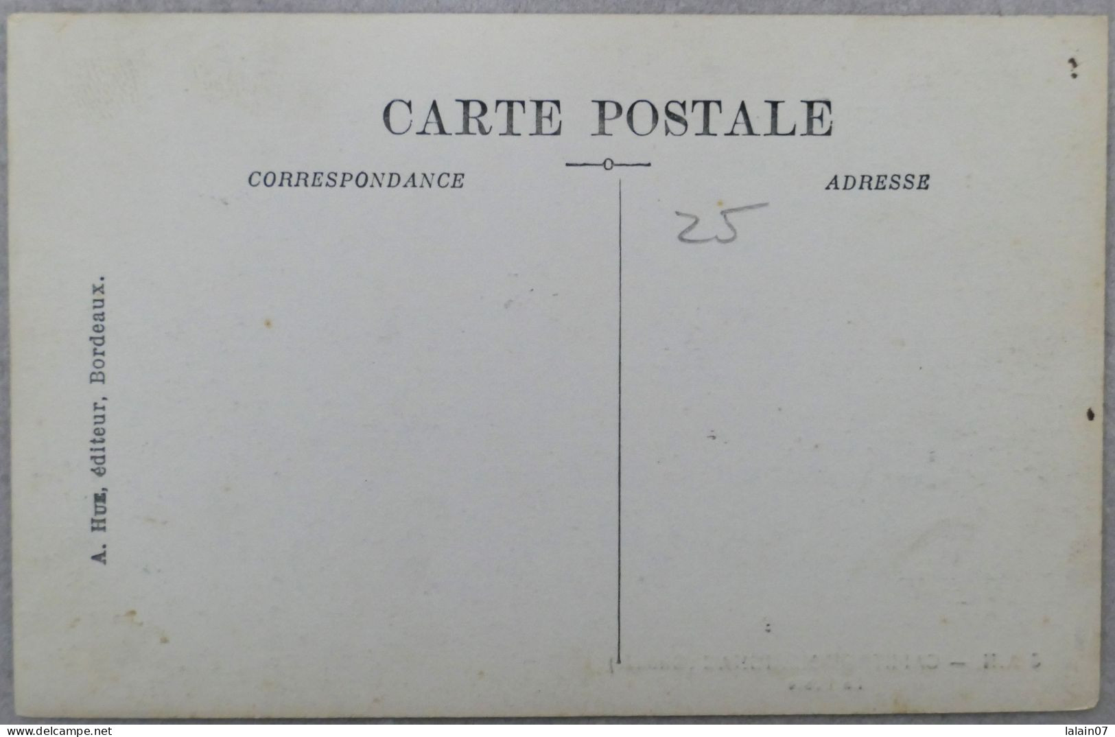 C. P. A. : 33 : CAPEYRON MERIGNAC : La Poste, RARE - Merignac