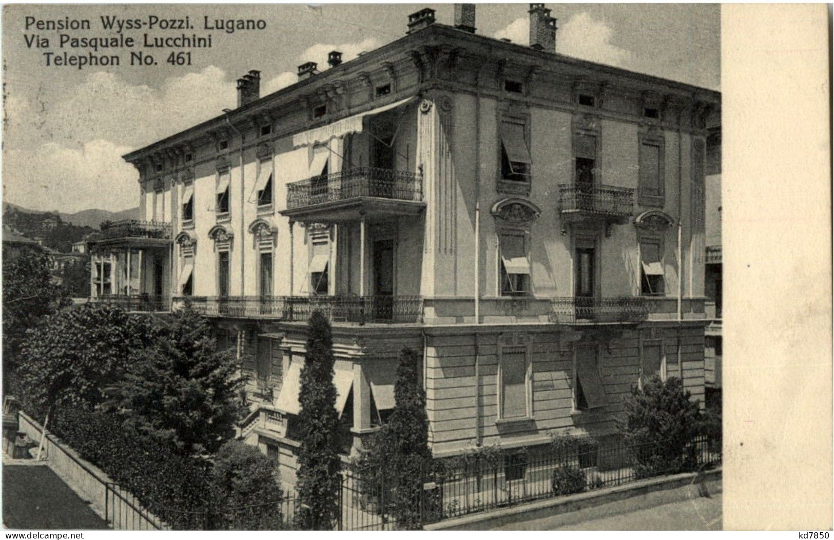 Lugano - Pension Wyss Pozzi - Lugano