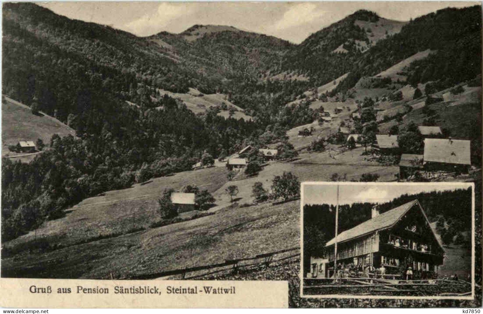 Steintal Wattwil - Gruss Aus Pension Säntisblick - Wattwil