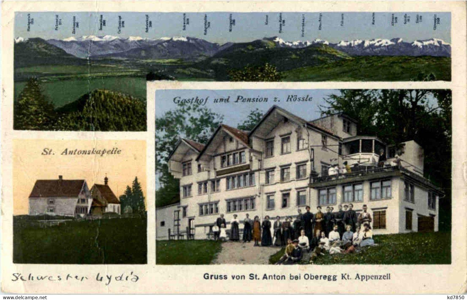 Gruss Vom St. Anton - Oberegg - Gasthof Zum Rössle - Oberegg