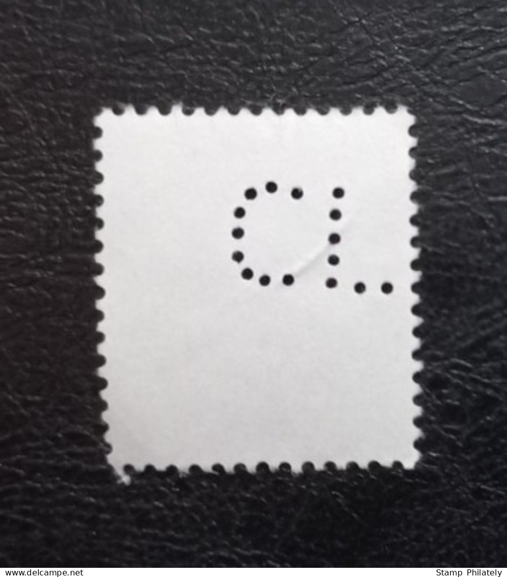 Belgium Used Perfin Stamp - Non Classés