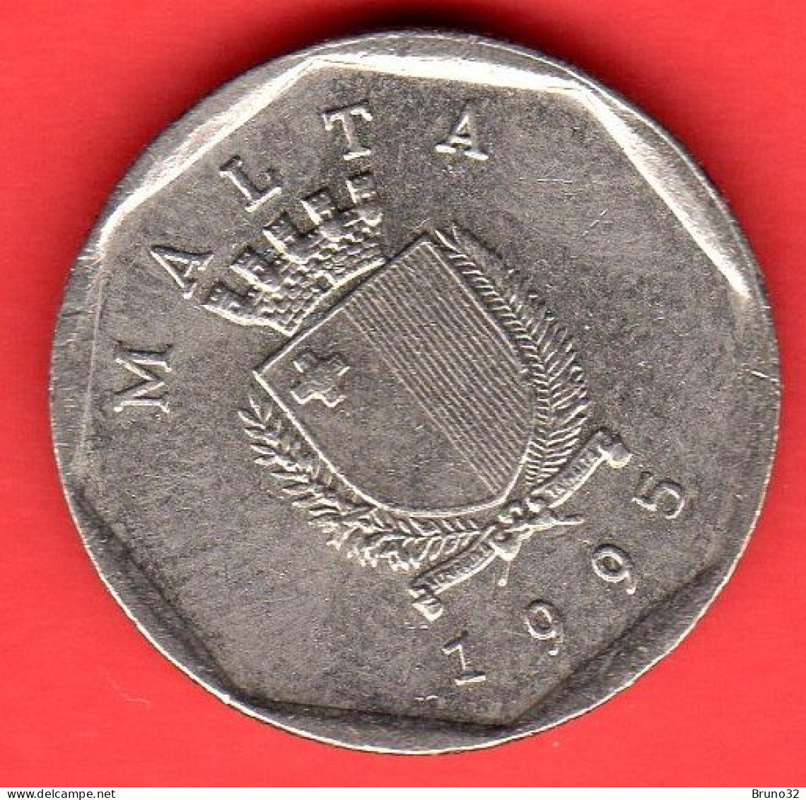 MALTA - 1995 - 5 Cents - SPL/XF - Come Da Foto - Malte