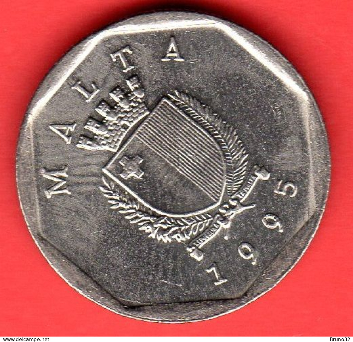 MALTA - 1995 - 5 Cents - QFDC/aUNC - Come Da Foto - Malta