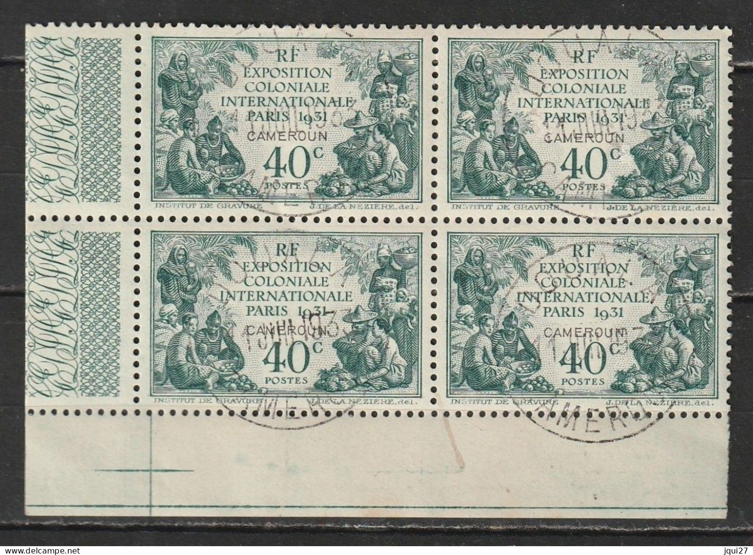 Cameroun N° 149 Oblitération Douala 11 JUIL 1931 Exposition Coloniale De Paris 1931 - Used Stamps