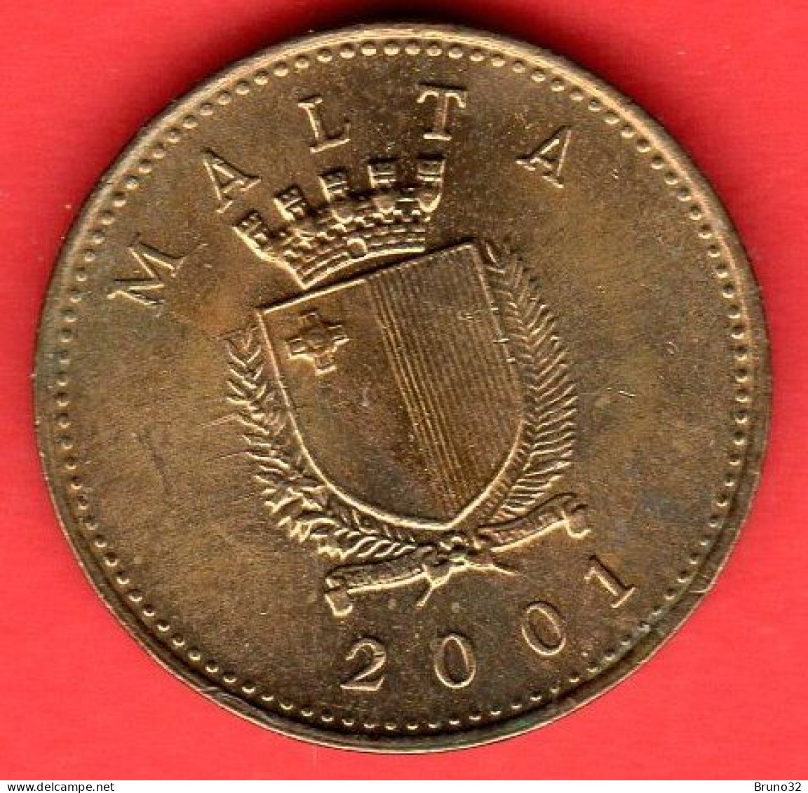 MALTA - 2001 - 1 Cent - QFDC/aUNC - Come Da Foto - Malta