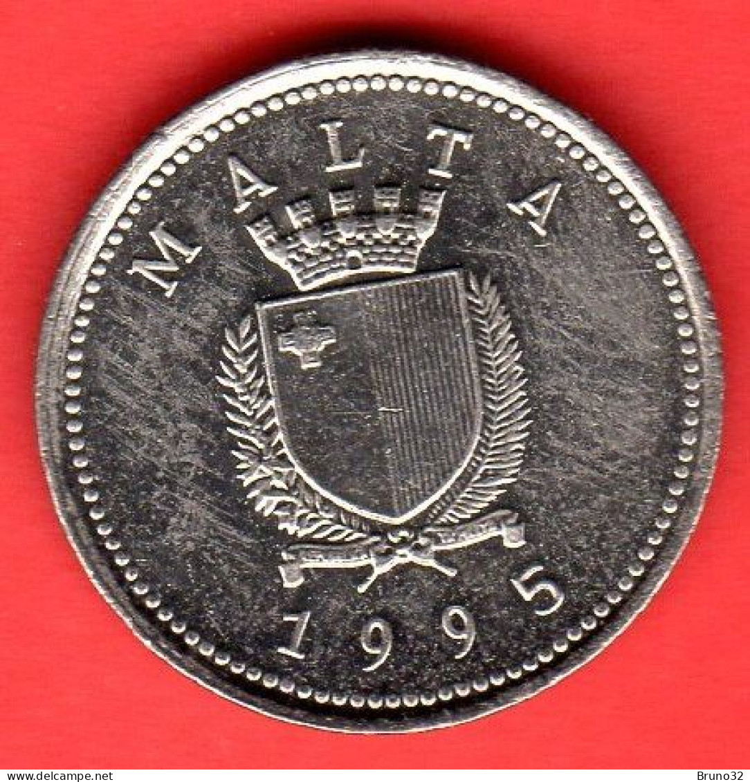 MALTA - 1995 - 2 Cents - QFDC/aUNC - Come Da Foto - Malta