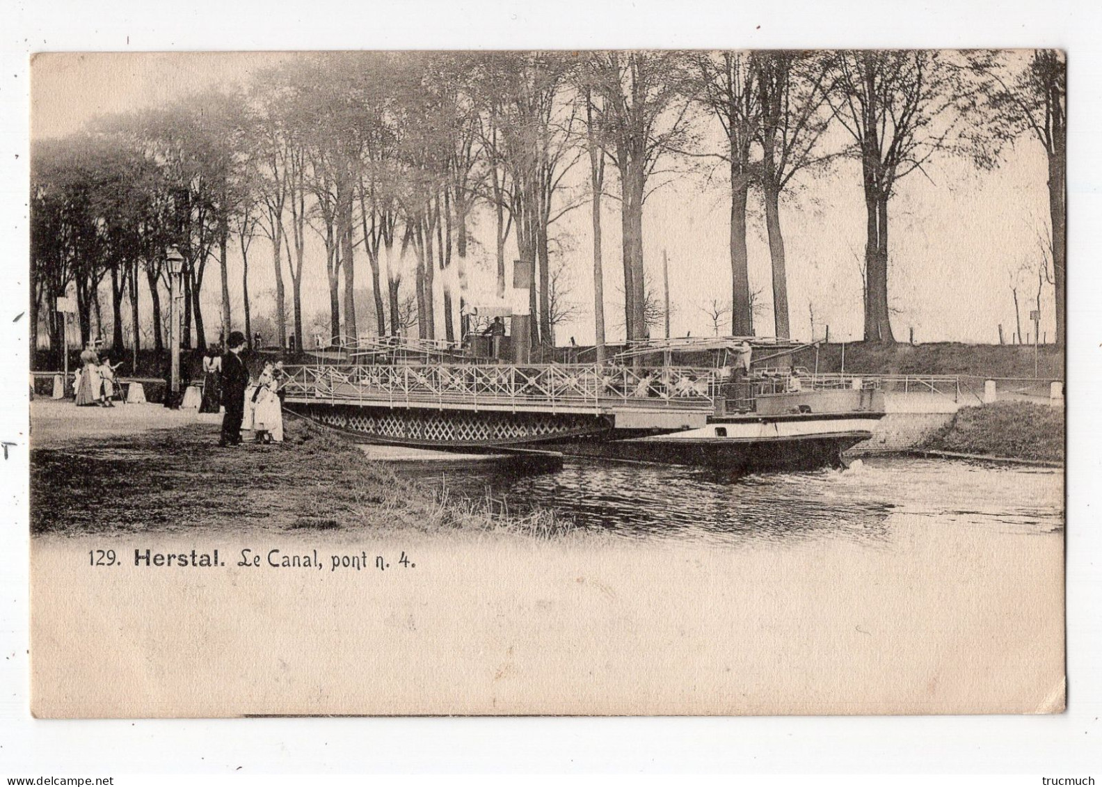 27 - HERSTAL - Le Canal, Pont N° 4 - Herstal