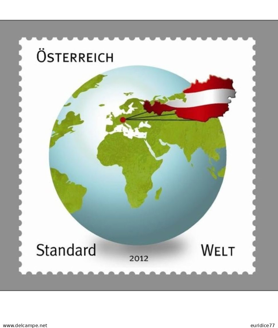 Austria Österreich 2012 - Standart Welt Mnh** - 2012