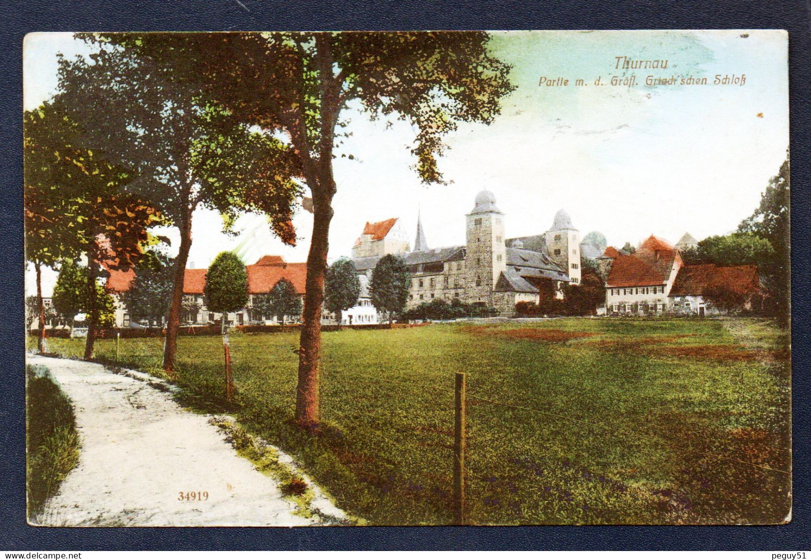 Allemagne. Thurnau (Kulmbach). Partie Mit Dem Gräflich Griedr'schen Schloss. (1239).  Famille Giech. 1913 - Kulmbach