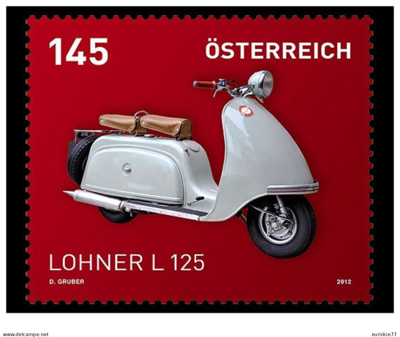 Austria Österreich 2012 - Lohner L125 Mnh** - Motos