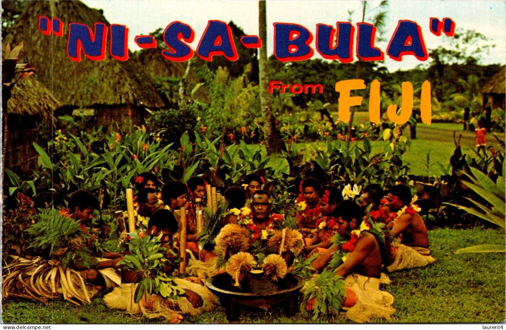 7-2-2024 (3 X 31) Island Of Fiji - Na-Sa-Bula From Fiji (welcome) - Figi