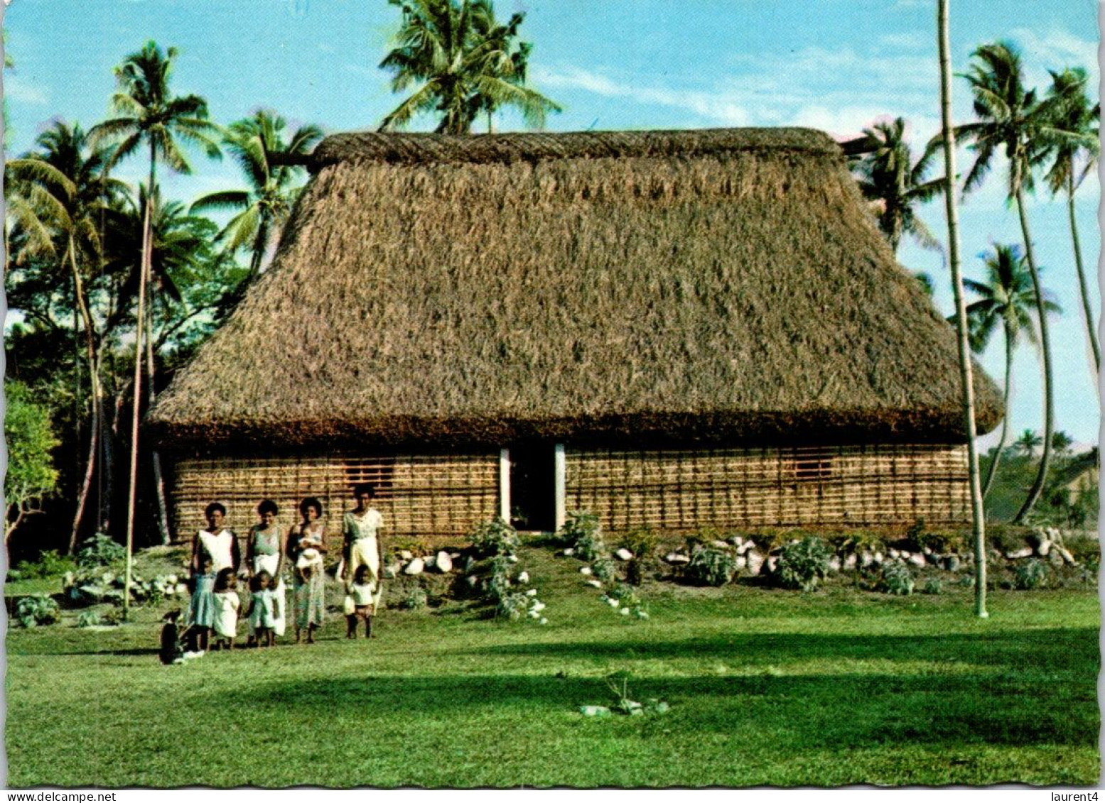 7-2-2024 (3 X 31) Island Of Fiji - A Chief Bure (house) - Fiji