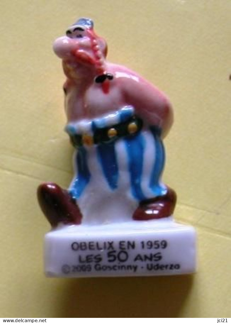 FÈVE " OBELIX EN 1959 LES 50 ANS " 2009 GOSCINNY - UDERZO _DF68 - Strips