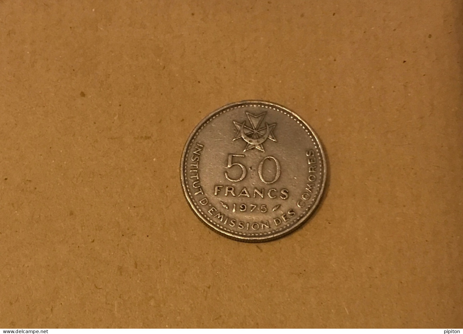 Comores Pièce De Monnaie 50 F 1975 - Comoren