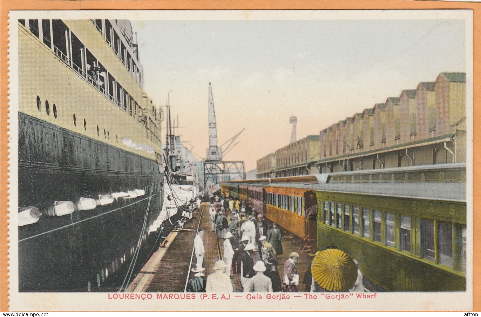 Maputo Lourenco Marques Mozambique 1915 Postcard - Mozambico