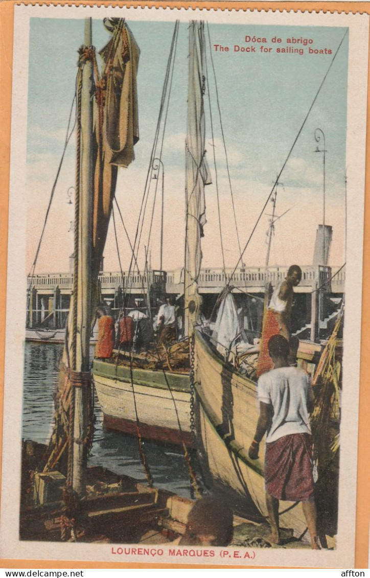 Maputo Lourenco Marques Mozambique 1915 Postcard - Mosambik