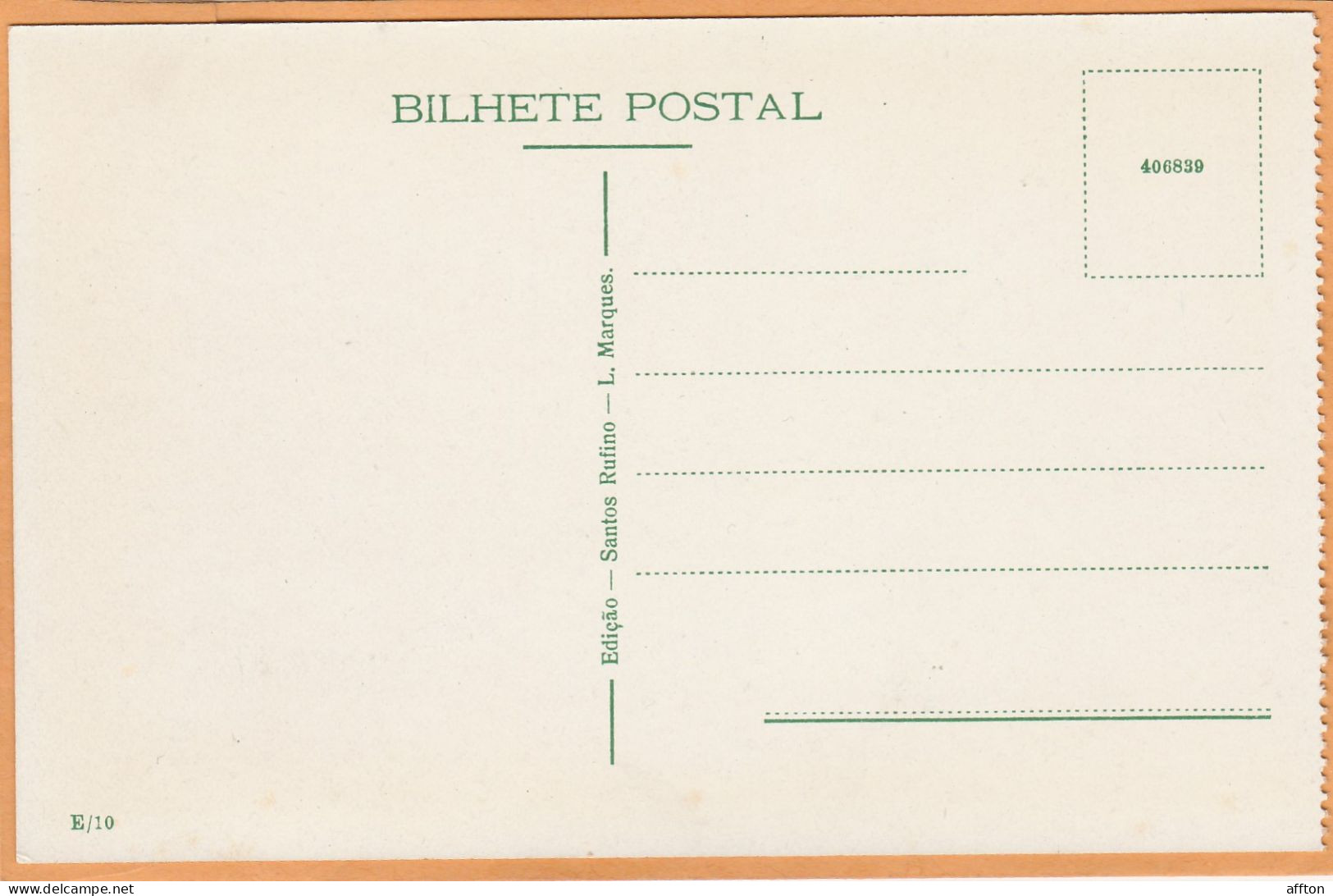 Maputo Lourenco Marques Mozambique 1915 Postcard - Mosambik